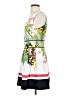 Rinascimento Tropical White Cocktail Dress Size S - photo 5