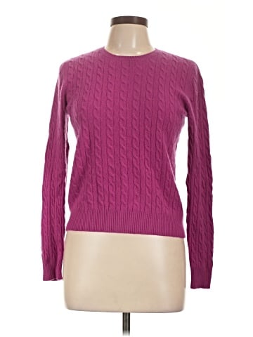 White + Warren Cashmere Pullover Sweater (view 1)