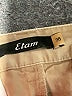 Etam Solid Tan Khakis Size EU 38 / US 8 - photo 7