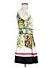 Rinascimento Tropical White Cocktail Dress Size S - photo 4