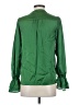 T Tahari 100% Polyester Green Long Sleeve Blouse Size XS - photo 2