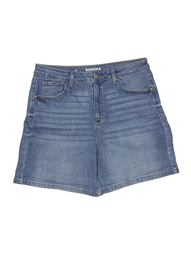 Pre-owned Sonoma Goods For Life Denim Shorts In Blue