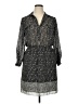 Max Studio 100% Polyester Tweed Silver Casual Dress Size XL - photo 1