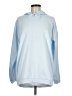 Adidas 100% Polyester Blue Pullover Hoodie Size M - photo 1