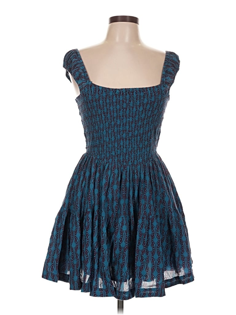 Pre-owned Free People Cocktail Dress In Blue