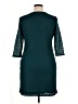 Studio One Chevron-herringbone Teal Casual Dress Size 14 - photo 2