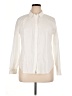 SPANX Ivory Long Sleeve Button-Down Shirt Size XL - photo 1