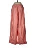 Old Navy Stripes Red Orange Linen Pants Size M - photo 2