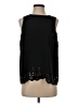 Banana Republic 100% Polyester Black Sleeveless Blouse Size S - photo 1
