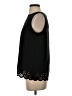 Banana Republic 100% Polyester Black Sleeveless Blouse Size S - photo 5