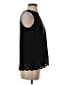 Banana Republic 100% Polyester Black Sleeveless Blouse Size S - photo 4