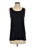 DKNY 100% Polyester Black Sleeveless Top Size XS - photo 1