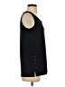 DKNY 100% Polyester Black Sleeveless Top Size XS - photo 4