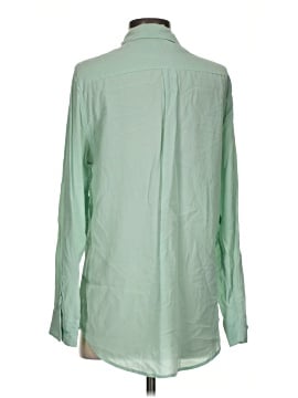 Equipment Long Sleeve Silk Top (view 2)