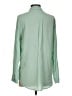 Equipment 100% Silk Green Long Sleeve Silk Top Size S - photo 2