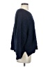 Cotton Emporium Solid Blue Pullover Sweater Size S - photo 4