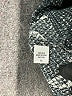 Acrobat 100% Silk Gray Long Sleeve Silk Top Size M - photo 8