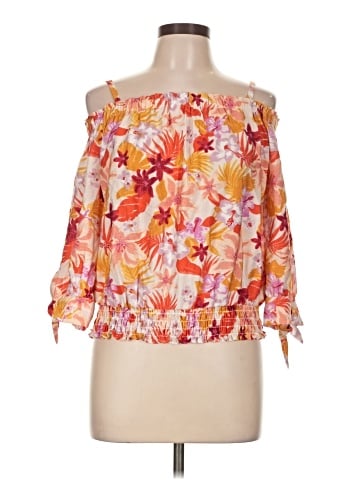BCX 3/4 Sleeve Blouse (view 1)