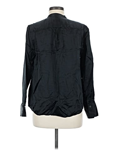 Isaac Mizrahi for Target Long Sleeve Silk Top (view 2)