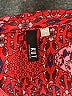 Kut from the Kloth 100% Polyester Paisley Red Long Sleeve Blouse Size L - photo 7