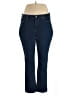 NYDJ Solid Blue Jeans Size 18 - photo 1