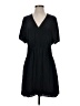 Maje Solid Black Casual Dress Size 2 - photo 1