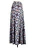 Renee C. Print Blue Teal Casual Skirt Size 2 (estimated) - photo 2