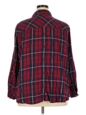 Kut from the Kloth Long Sleeve Button-Down Shirt (view 2)