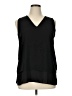 MICHAEL Michael Kors 100% Polyester Black Sleeveless Blouse Size XL - photo 1