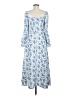 Shein Blue Casual Dress Size 6 - photo 2