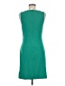 MICHAEL Michael Kors 100% Polyester Solid Teal Casual Dress Size M - photo 2