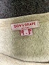 Bow & Drape Metallic Tan Sweatshirt Size M - photo 7