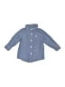Carter's Blue Long Sleeve Button-Down Shirt 6-9 MO / 9 MO - photo 1