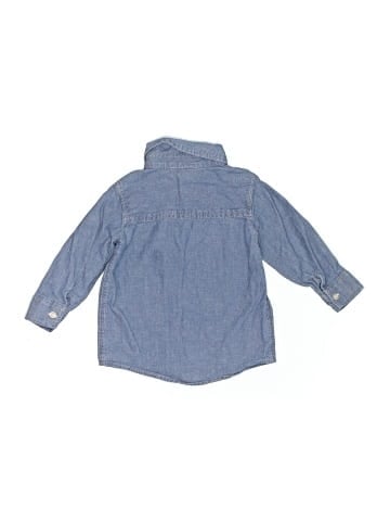 Carter's Long Sleeve Button-Down Shirt (view 2)