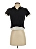Zara Black Short Sleeve Top Size S - photo 1