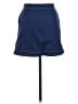 Maison Kitsuné 100% Cotton Solid Blue Denim Skirt Size EU 34 / US 4 - photo 2