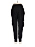 Cinq à Sept 100% Cupro Black Cargo Pants Size M - photo 2
