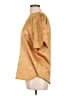 Assorted Brands 100% Polyester Metallic Gold Short Sleeve Blouse Size 12 - photo 5