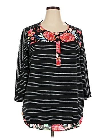 Westbound 3/4 Sleeve Blouse (view 1)