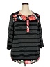 Westbound Black 3/4 Sleeve Blouse Size 2X - photo 1