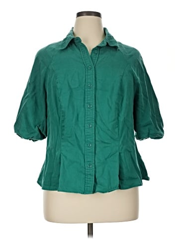 Wit & Wisdom 3/4 Sleeve Button-Down Shirt (view 1)