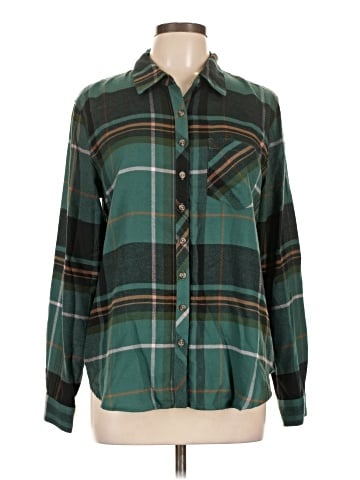 Maurices Long Sleeve Button-Down Shirt (view 1)