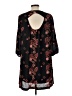 ECI 100% Polyester Paisley Black Casual Dress Size L - photo 2