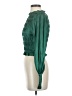Glam 100% Polyester Green Long Sleeve Turtleneck Size S - photo 5