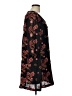 ECI 100% Polyester Paisley Black Casual Dress Size L - photo 4