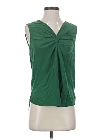 Elie Tahari Sleeveless Silk Top (view 1)