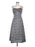 Shein 100% Polyester Animal Print Blue Casual Dress Size M - photo 1