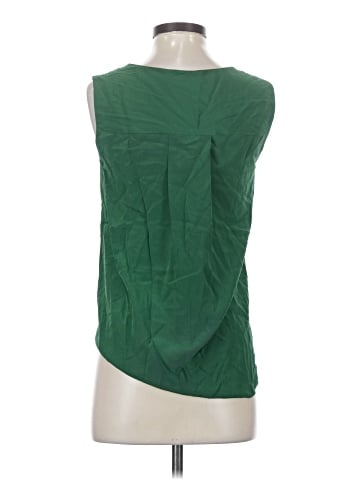 Elie Tahari Sleeveless Silk Top (view 2)