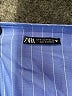Zara Blue Long Sleeve Blouse Size M - photo 7