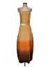 Sandro Color Block Brown Cocktail Dress Size XS (estimated) - photo 1
